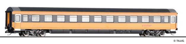 Tillig 16258 - TT - Reisezugwagen Bmz 2.Kl., RegioJet, Ep. VI